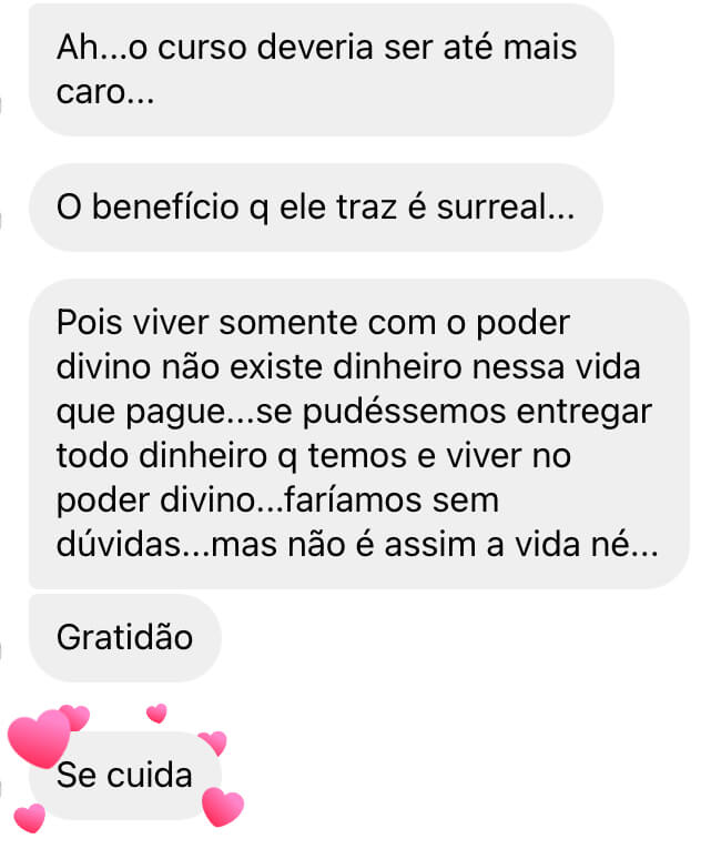 depoimento metodo rm de autoinvestigacao vichara deveria ser mais caro beneficio surreral funciona